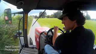 Harvest 2017 - Case Puma 220 CVX carting - Farming Vlog - Gopro HD