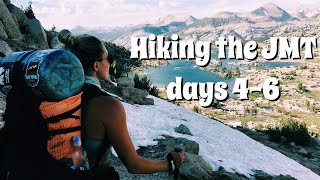 Hiking the JMT // DAYS 4-6 // Thousand Island Lake to VVR