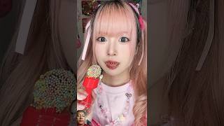 Permen lipstik #mukbang #お菓子 #candy #satisfying #eating #sweet #snacks #food