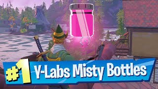 Find Bottles of Y-Labs Magenta in Misty Meadows Location - Fortnite