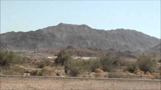 Construction in the desert - High voltage power lines going up in the middle of the Arizona desert