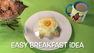 Breakfast Egg Nest 🍳 | Breakfast a different way | Easy recipe