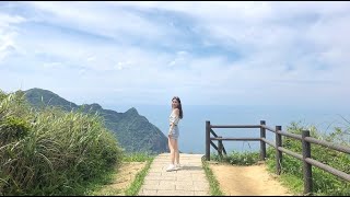 新北景點｜無敵海景步道，發現神秘石頭陣!!海天一線無限延伸美~怎麼這麼好拍啊!