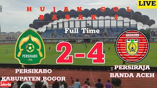 LIVE PERSIKABO VS PERSIRAJA - HUJAN GOL DI BABAK KEDUA, PERTANDINGAN LIGA 2 INDONESIA!!! PEKAN KE 2