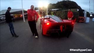 LaFerrari FXXK Start Up + Loading onto a Truck!