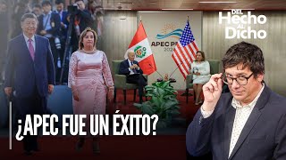 ¿APEC fue un éxito? Nuevamente represión en las protestas | Del hecho al dicho con Jaime Chincha