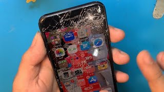 Restore Iphone broken glass screen