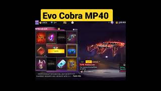 Evo Cobra MP40 Return | Only One Spin Trick | Garena Free Fire | #shorts #freefireshorts #cobramp40