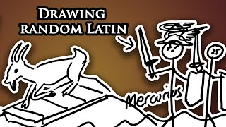 pictūram pingāmus | I draw everything a random Latin word generator tells me to draw