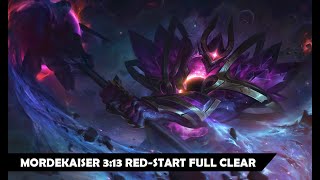 [Season 11.8] Mordekaiser Jungle Clear Guide | 3:13 Red-Start Full Clear