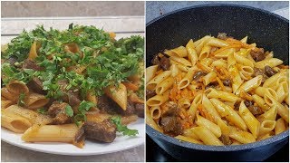 ПЛОВ ИЗ МАКАРОН/ОЧЕНЬ ВКУСНОЕ БЛЮДО/ПОШАГОВЫЙ РЕЦЕПТ#анастасиярадкевичготовит