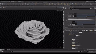 CGI Rose using Houdini and Redshift by Stephen Bester | VFX