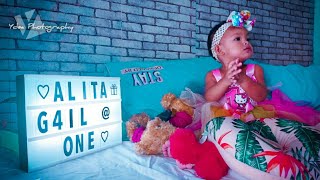 Alita Gail 1st Pre Birthday Video Shoot