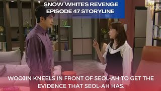 Woojin kneels in front of Seol-ah to get the .. | Episode 47 Preview | Snow White's Revenge 스캔들