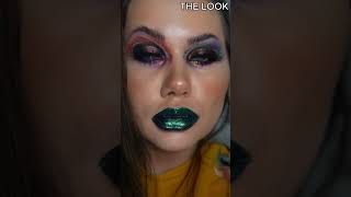 CREATIVE MAKEUP LOOK FT. ELECTRUM COSMETICS BLOOD MOON EYESHADOW PALETTE #INDIEMAKEUP