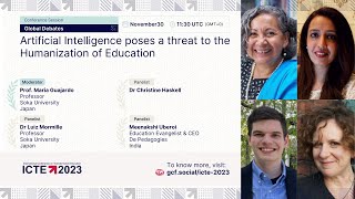 ICTE 2023-Global Debates: Artificial Intelligence Poses A Threat to the Humanization of Education