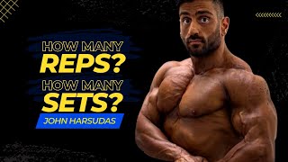 How many REPS? How many SETS? #Bodybuilder John Harsudas