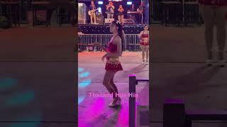 Thailand. Thai girl beautiful dance. Hua Hin. Travel vlog 2024