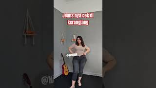 Outfit buat nongkrong bareng Doi #plussize #outfitcantik #ootd #outfitkekinian #fashion