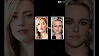 Amber Heard OR Kristen Stewart??🎭🎬🎥#art #shortsfeed #movie #actor #viralvideo #cinema #dc #feed #tv