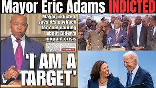 NYC Mayor Eric Adams Indicted for Bribery & Fraud – Heckled by Angry New Yorkers at Home!