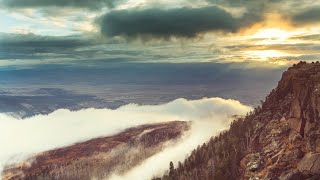 Time-lapse Video of Foggy Mountain | Shorts