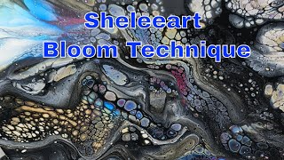 Sheleeart Bloom Technique in the making | Watch as I learn the Bloom Technique with a little swipe.