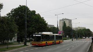 [Z26] | MZA Warszawa - Autosan Sancity M18LF (LNG) #7862 | (kierunek Okopowa, cała trasa)