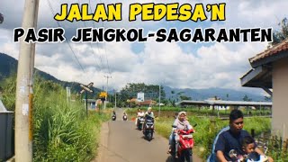 suasana jalan pedesaan garut pasir jengkol_sagaranten#suasanadesa