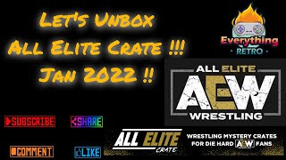 AEW All Elite Crate Jan 2022