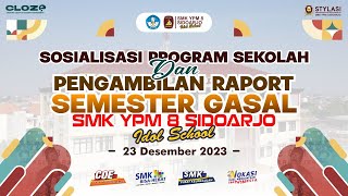 Sosialisai program sekolah dan Pengambilan rapot semester gasal