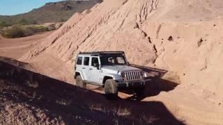 Jomax Rd Trail Dec 2016 Jorge in his Jeep Jk