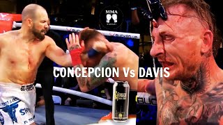 [ High light ] EDUARDD CONCEPCION Vs  ALVIN DAVIS | Look At The Way He Leans On His Opponent's Head