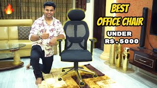 Best Office Chair under Rs.5000 in INDIA 2024 | DETAILED REVIEW | Seventh Heaven Venus