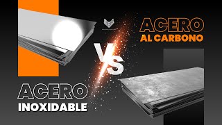 Acero inoxidable vs acero al carbono: Conoce sus diferencias