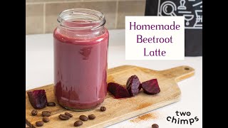 Make a beetroot latte at home