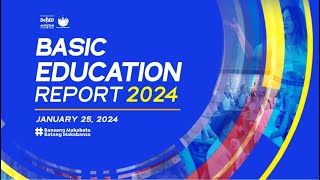 Anong Pangarap Mo? | Basic Education Report 2024 | January 25, 2024