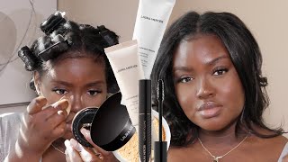 Trying *NEW* Products Laura Mercier Primers and Setting Powder | Shanny Stephens