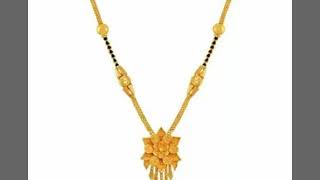 Latest gold mangalsutras designs