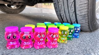 Crushing Things With Car Best! Car vs Toys, Slime, Jelly | Running over stuff with a car