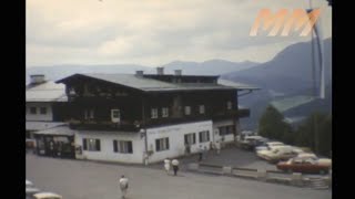 Berchtesgaden & Obersalzberg area Germany late 1960s early 1970s old cine film 323