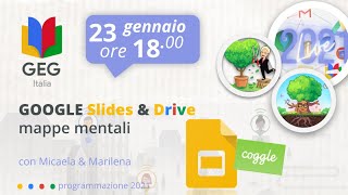 GOOGLE PRESENTAZIONI e DRIVE:  mappe mentali