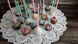 Cake Pops Lollipop  Ciasteczka lizaki   jak zrobić?