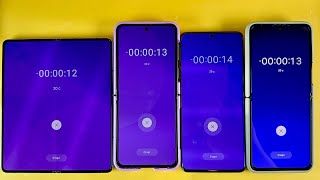 Alarm Clock & Timer ON Samsung Galaxy Fold 5 + Samsung Galaxy Z Flip 5 + Z Flip 3 + Samsung S20 Plus