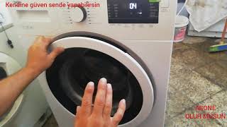 BEKO BK7101E ÇAMAŞIR MAKİNESİ E 11 HATASI YIKAMA YAPMIYOR KAZAN DÖNMÜYOR