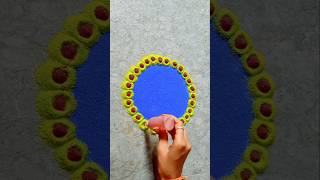 Navratri Rangoli Designs and beautifulrangoli #rangoli #art #amazing #viralvideo