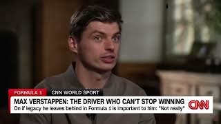 Max Verstappen doesn't care for his Legacy in F1