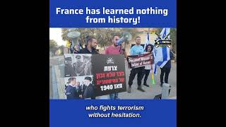 Protest at the French Ambassador’s Residence in Jaffa