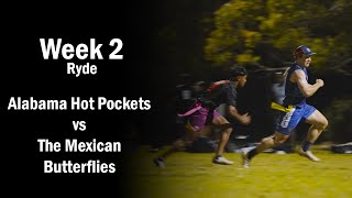 The Mexican Butterflies vs Alabama Hot Pockets - Ryde Monday Oztag Div 1 - Week 2