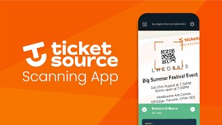 New TicketSource Scanning App